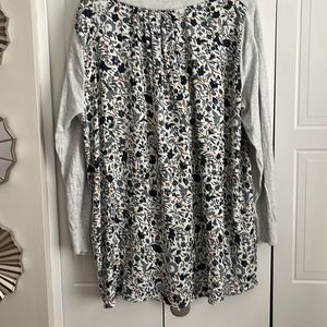 Loft Mixed Media Sweater - size 20/22